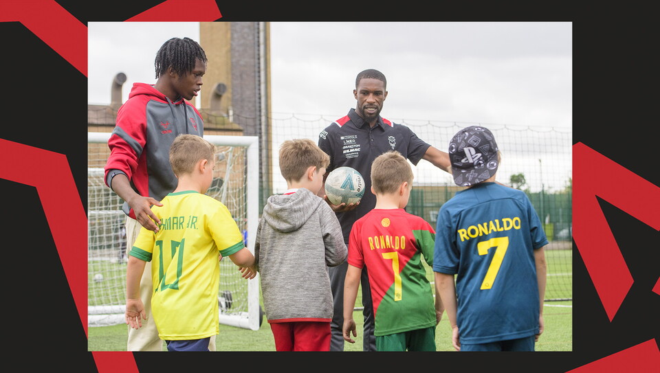 Players visit Holiday Club