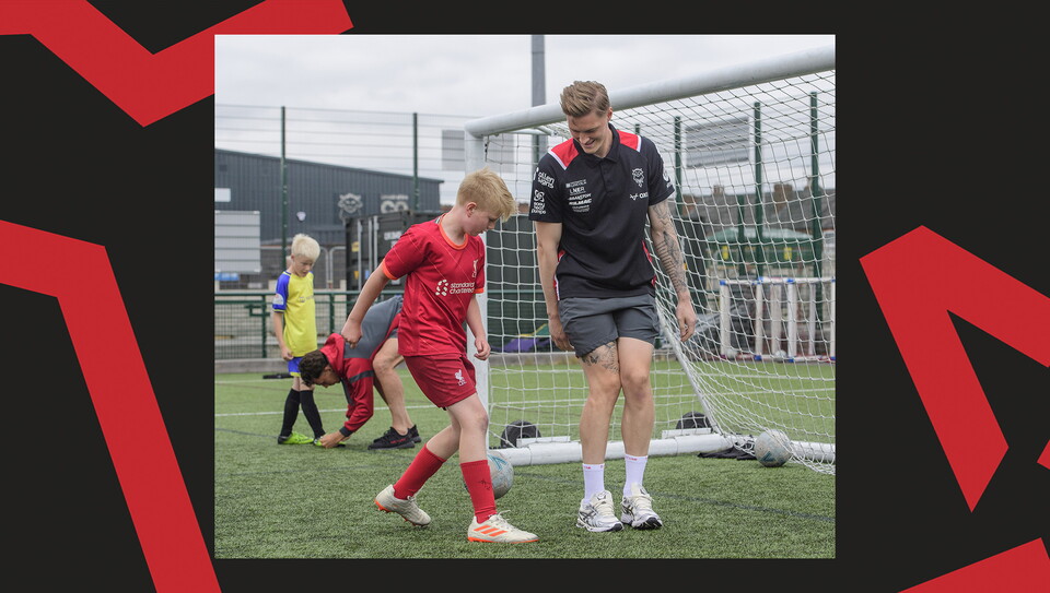 Players visit Holiday Club