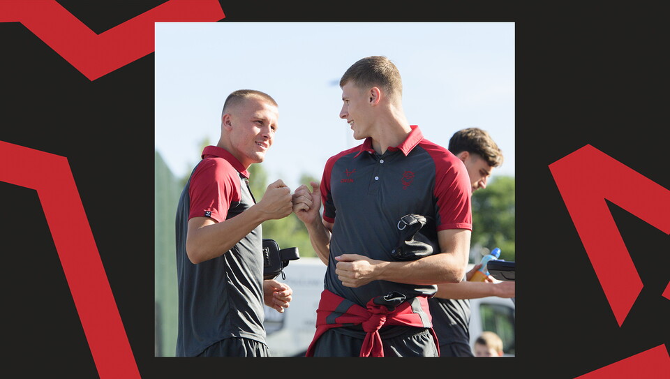 An image from City vs Harrogate Town at the LNER Stadium
