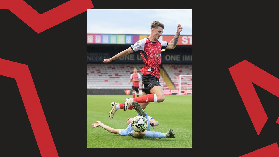 An image from City vs Harrogate Town at the LNER Stadium