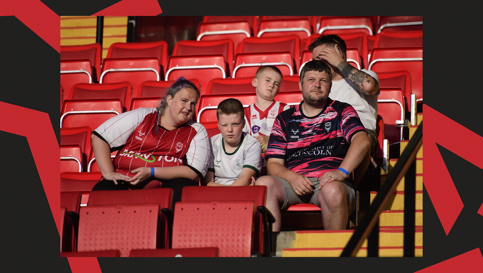 A fans photo from Lincoln City v Harrogate Town at the LNER Stadium.