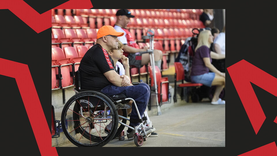 A fans photo from Lincoln City v Harrogate Town at the LNER Stadium.
