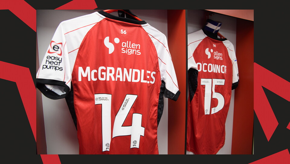 An image from Lincoln City's 4-1 home win over Mansfield Town