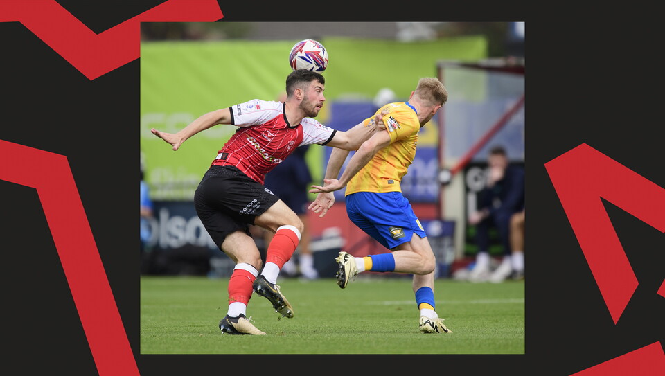 An image from Lincoln City's 4-1 home win over Mansfield Town