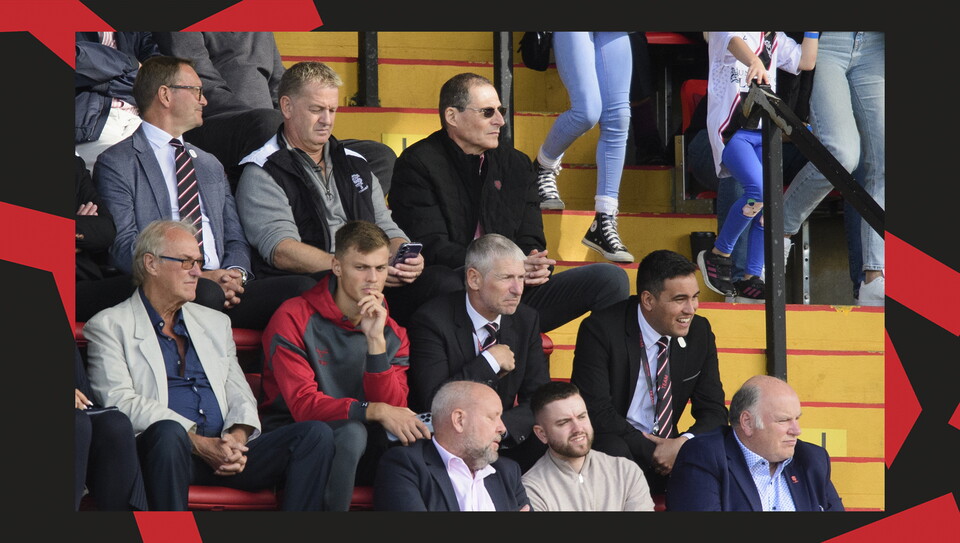 An image from Lincoln City's 4-1 home win over Mansfield Town