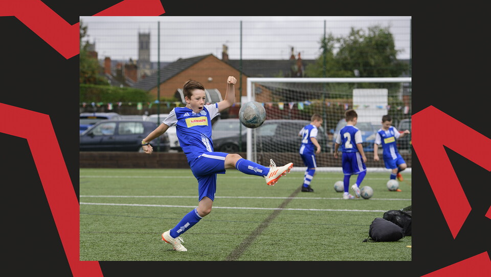 An image from the matchday experiences held at Lincoln City v Mansfield Town.