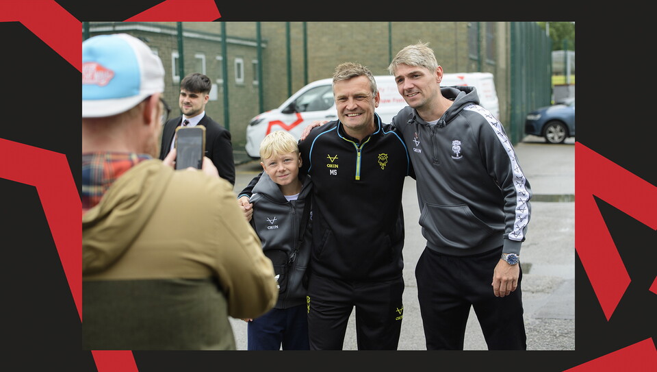A fan photo from Lincoln City's 4-1 home win over Mansfield Town.