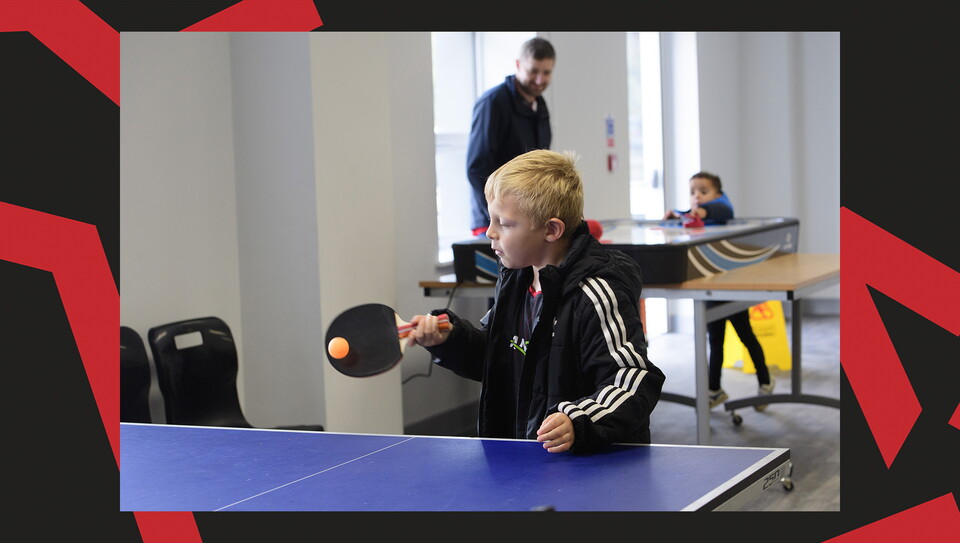 A fan photo from Lincoln City's 4-1 home win over Mansfield Town.
