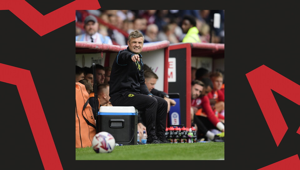 An image from Lincoln City's 1-0 away win at Stevenage