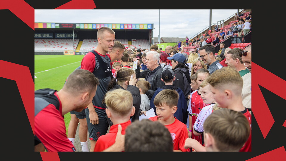 Open training session.