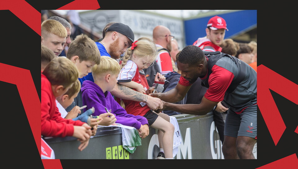 Open training session.