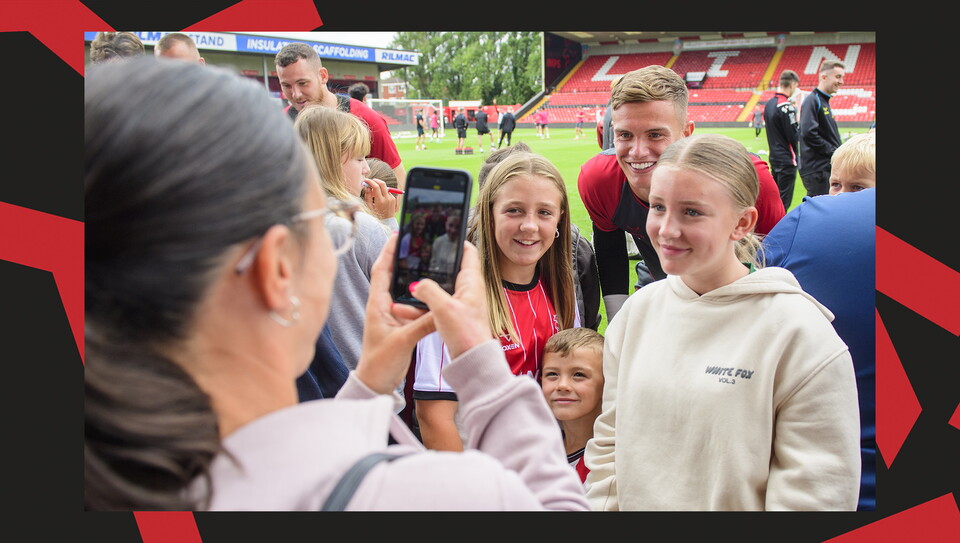 Open training session.