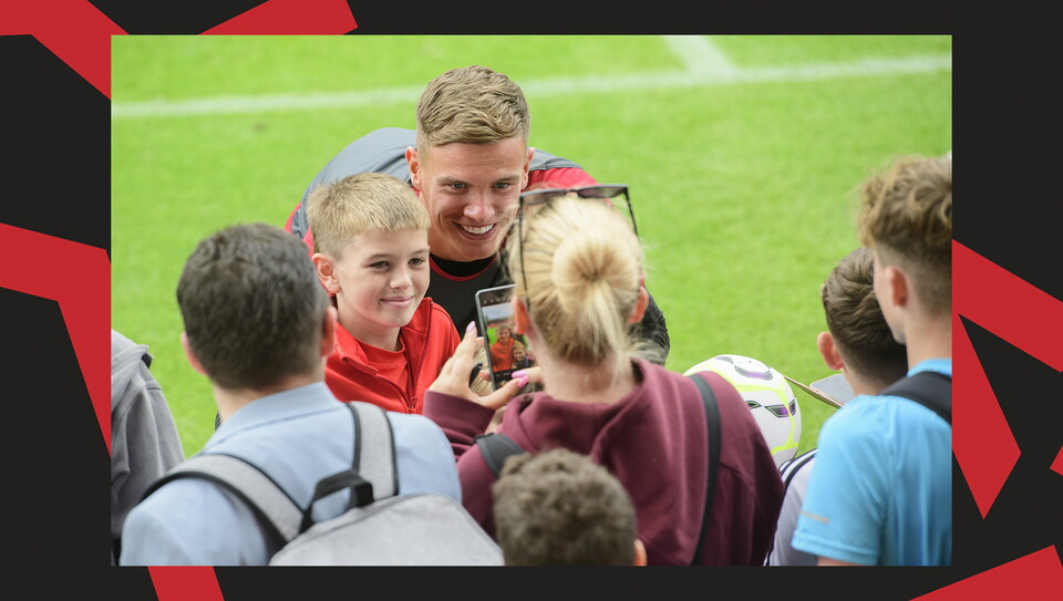Open training session.