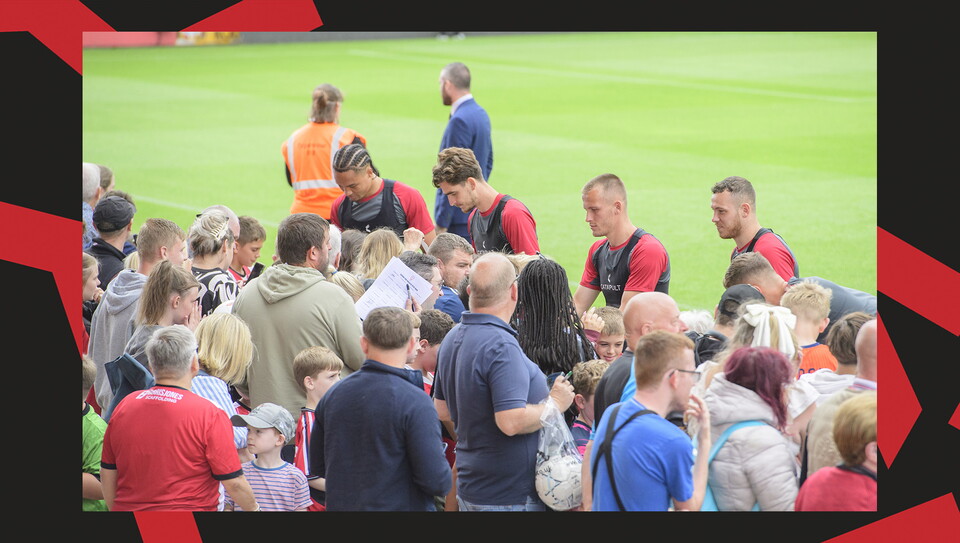 Open training session.