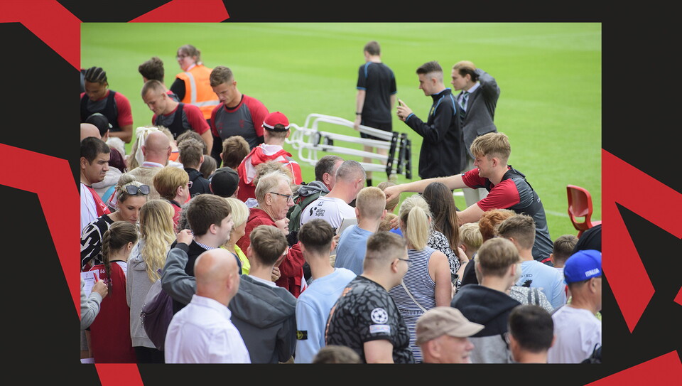 Open training session.