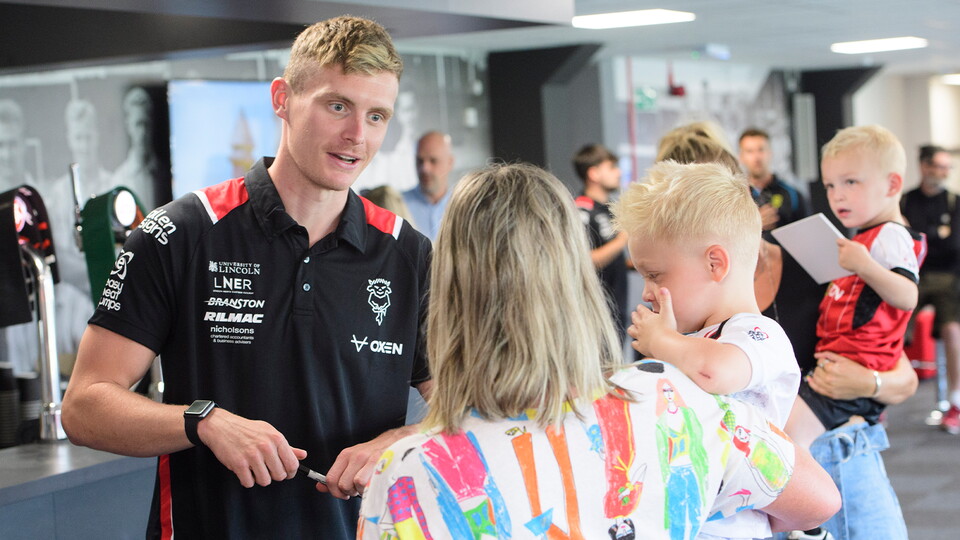 Player sponsor event.