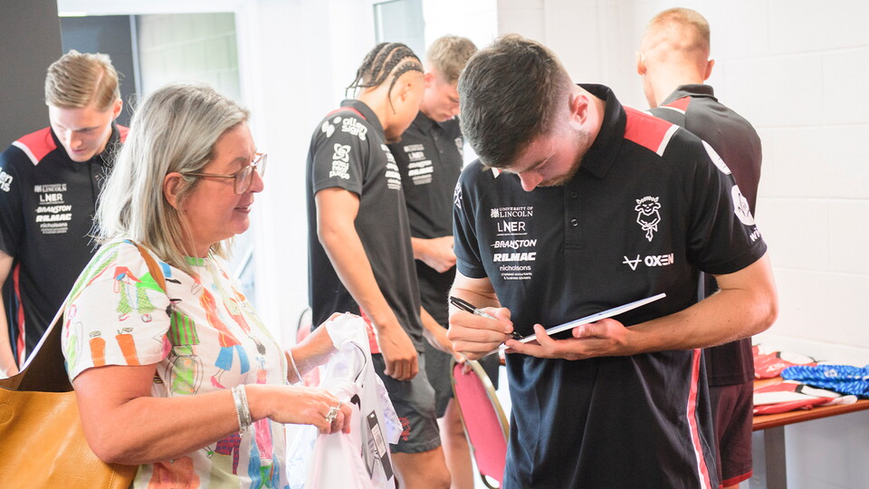 Player sponsor event.