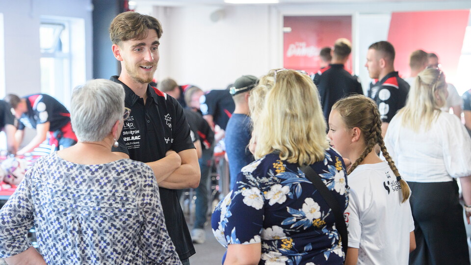 Player sponsor event.