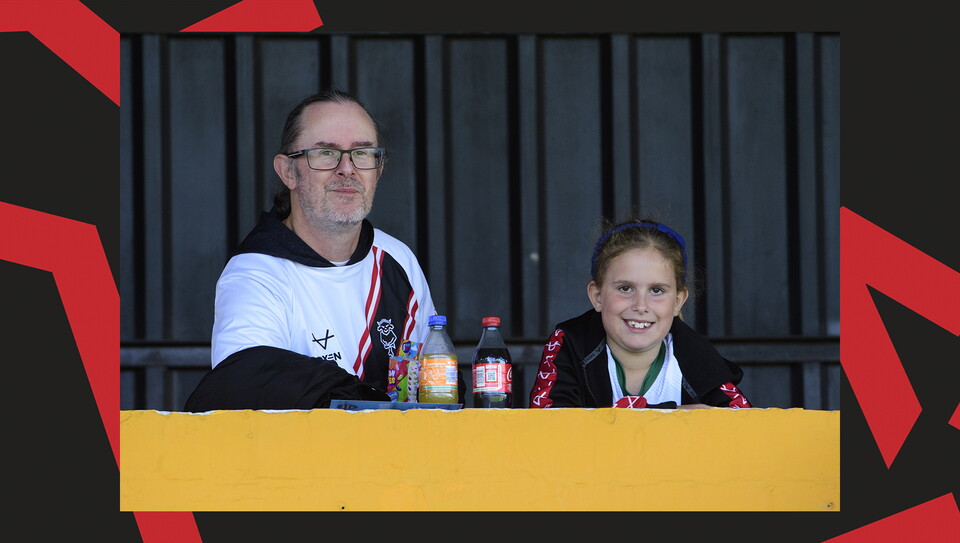A fan image from City's 2-0 win at Cambridge United