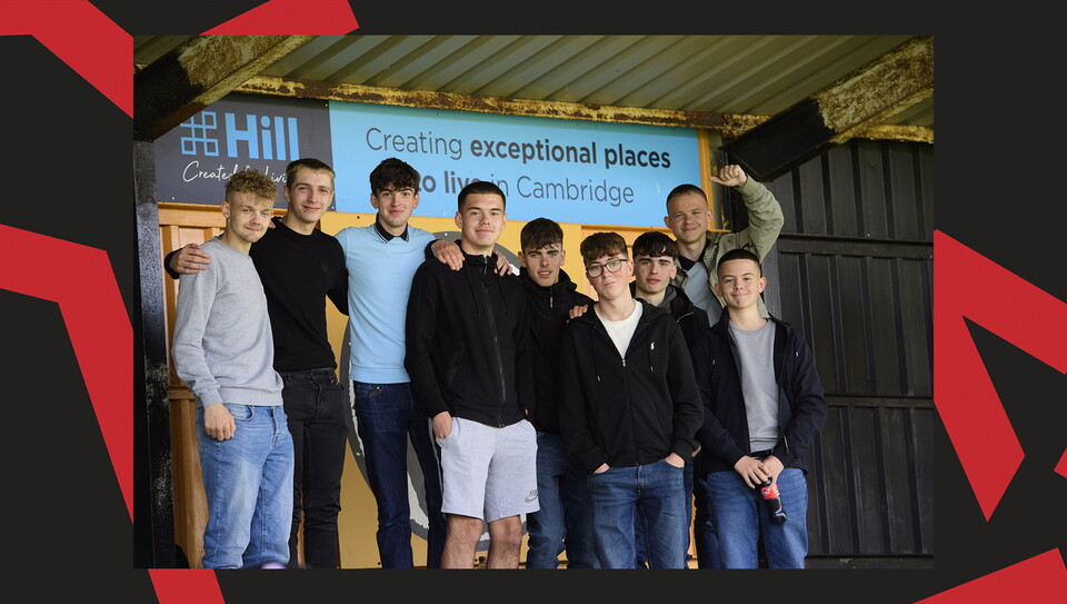 A fan image from City's 2-0 win at Cambridge United