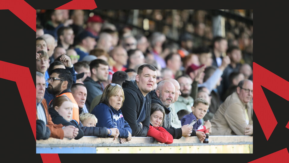 A fan image from City's 2-0 win at Cambridge United