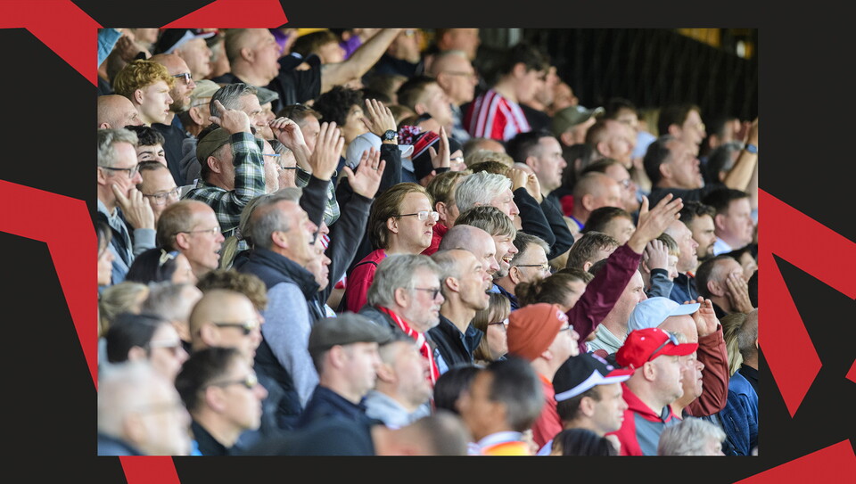 A fan image from City's 2-0 win at Cambridge United