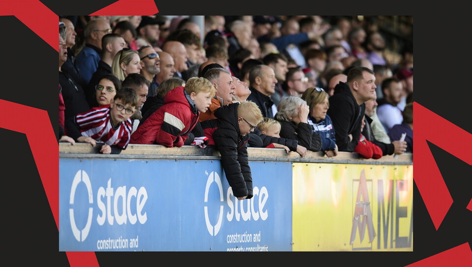 A fan image from City's 2-0 win at Cambridge United