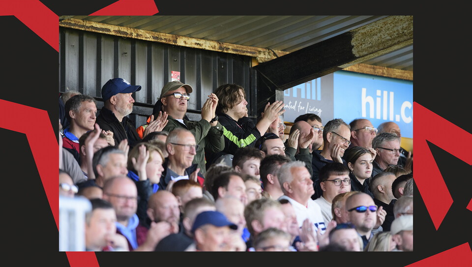 A fan image from City's 2-0 win at Cambridge United