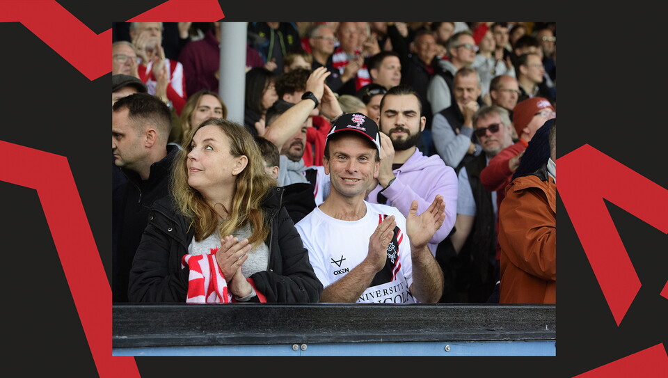 A fan image from City's 2-0 win at Cambridge United