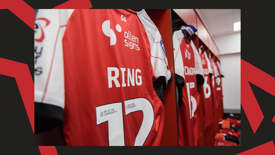 An image from Lincoln City versus Chesterfield.