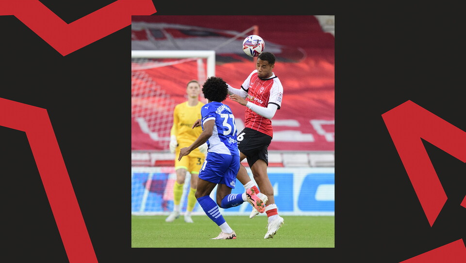 An image from Lincoln City versus Chesterfield.