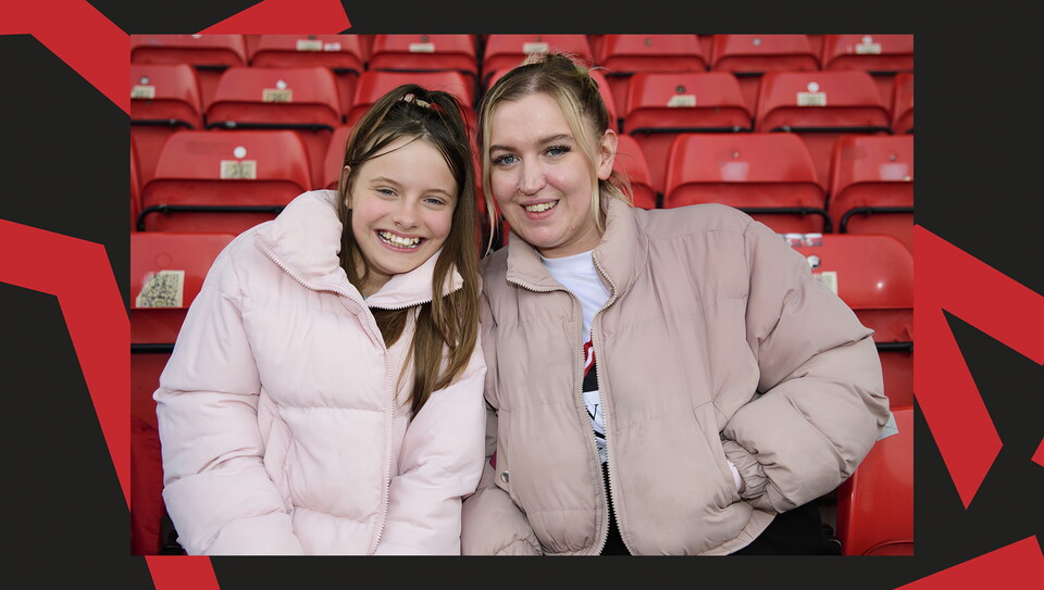  A fan image from Lincoln City versus Chesterfield.