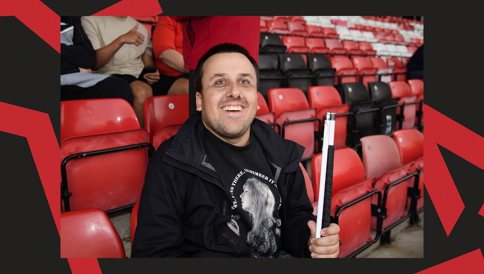  A fan image from Lincoln City versus Chesterfield.