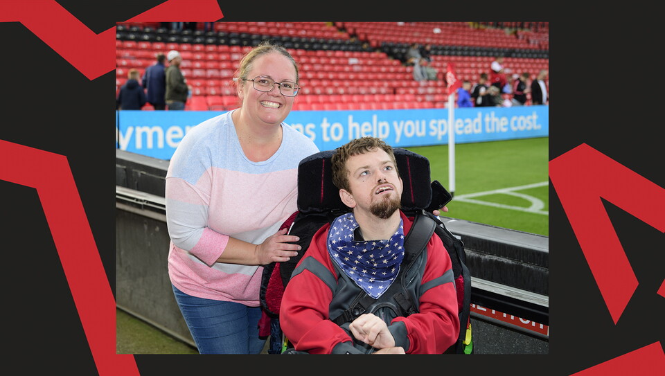  A fan image from Lincoln City versus Chesterfield.