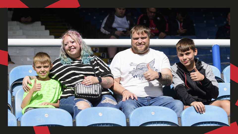 A fan image from City's 1-1 away draw at Peterborough United.
