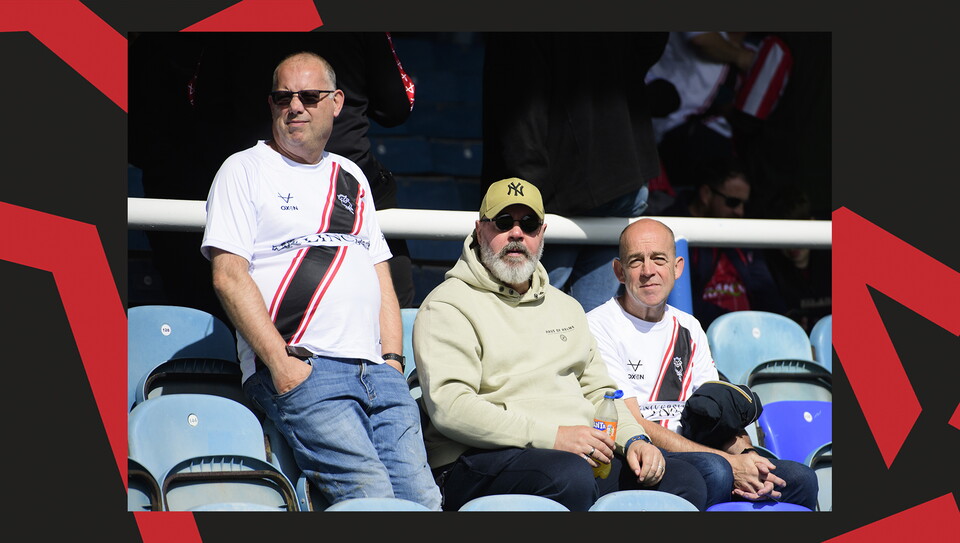 A fan image from City's 1-1 away draw at Peterborough United.