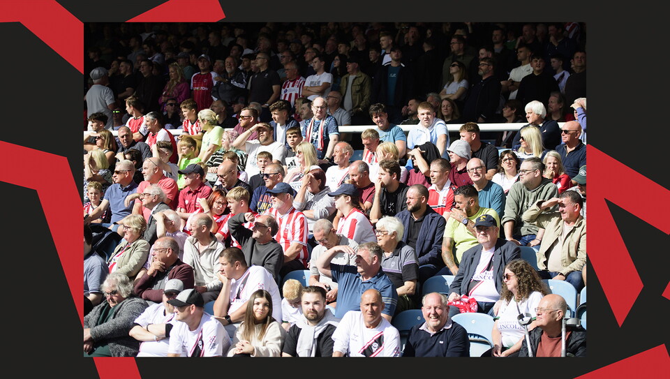 A fan image from City's 1-1 away draw at Peterborough United.