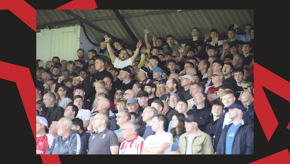 A fan image from City's 1-1 away draw at Peterborough United.