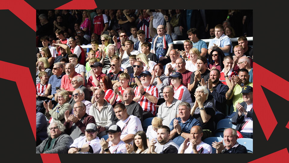 A fan image from City's 1-1 away draw at Peterborough United.