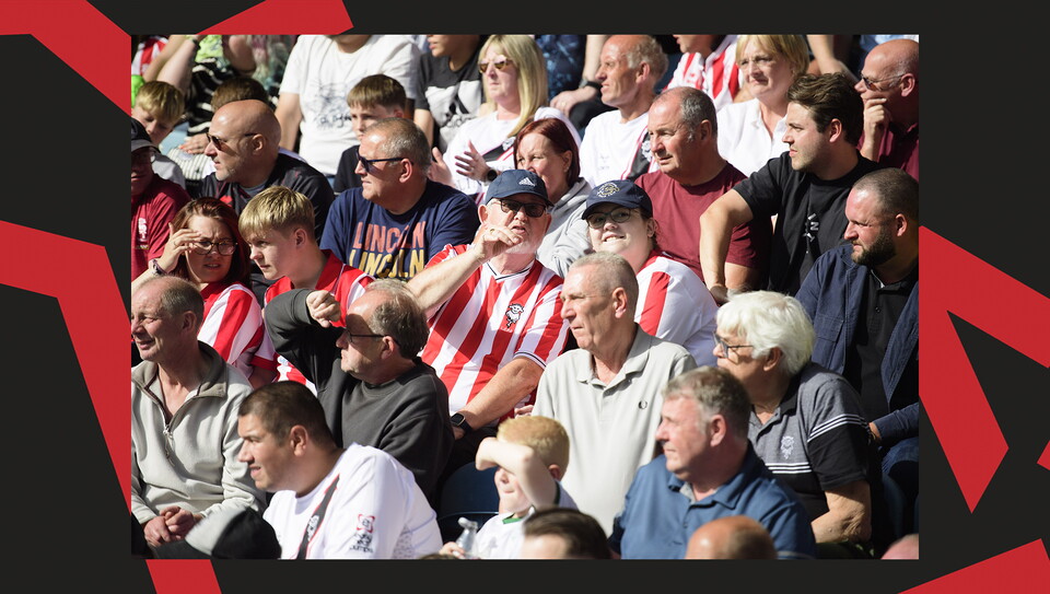 A fan image from City's 1-1 away draw at Peterborough United.