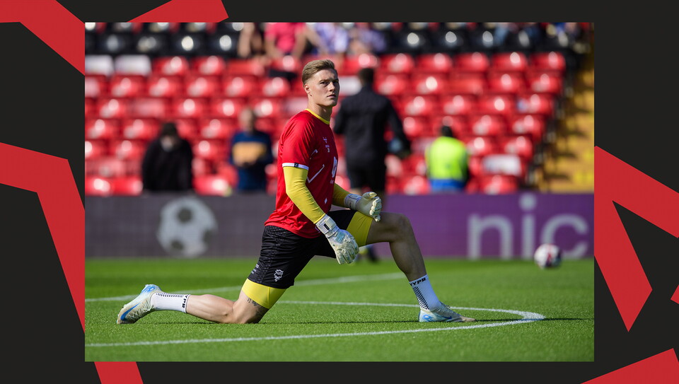 A match image from Lincoln City's 0-0 home draw against Wigan Athletic.