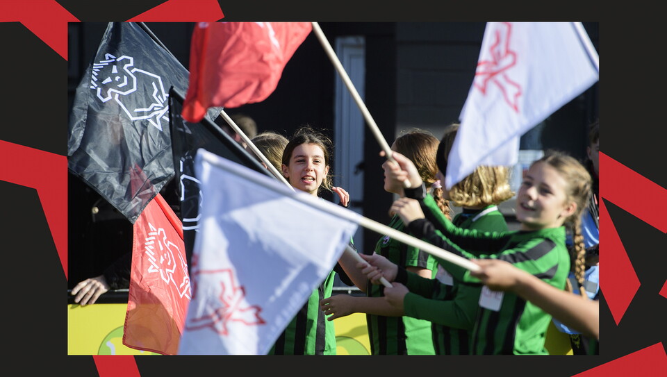 A matchday experience image from the Imps' home game against Birmingham City.