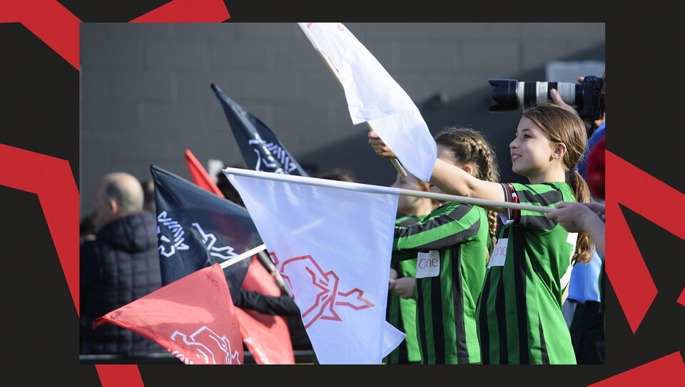 A matchday experience image from the Imps' home game against Birmingham City.