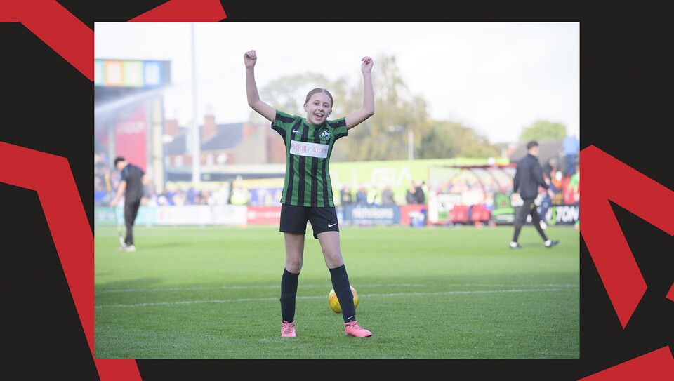 A matchday experience image from the Imps' home game against Birmingham City.