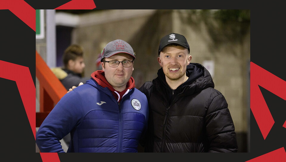 A fan action image from City's away game at Crawley Town.