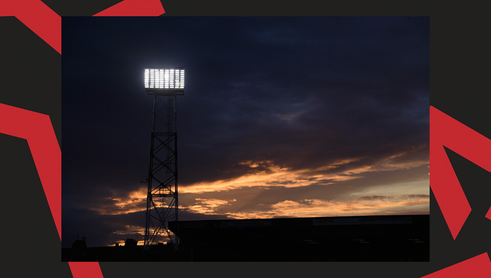 A match action image from City's 2-1 away win at Grimsby Town