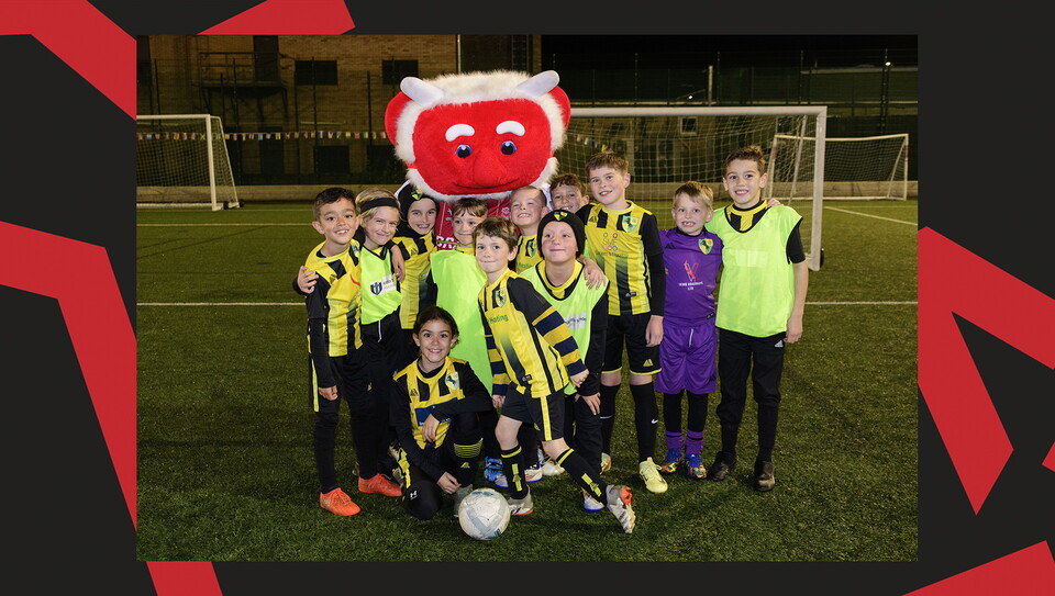 An image from the matchday experience enjoyed at City's home game against Northampton Town