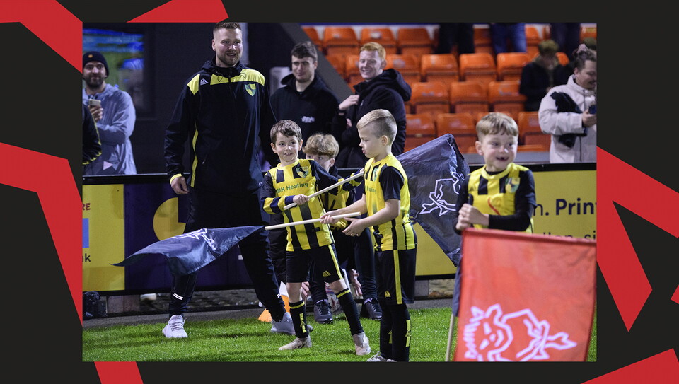 An image from the matchday experience enjoyed at City's home game against Northampton Town