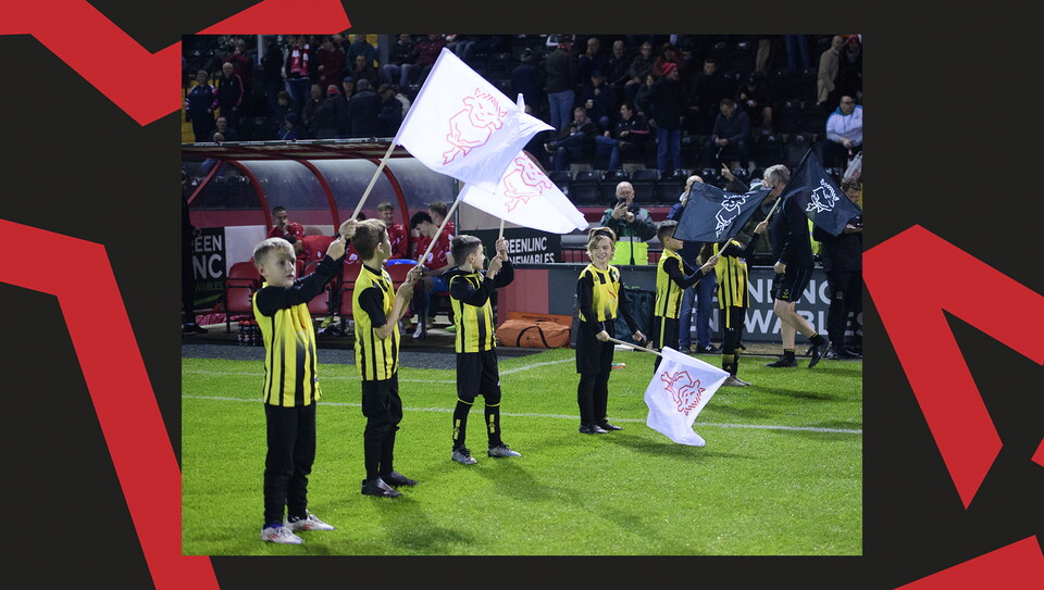 An image from the matchday experience enjoyed at City's home game against Northampton Town