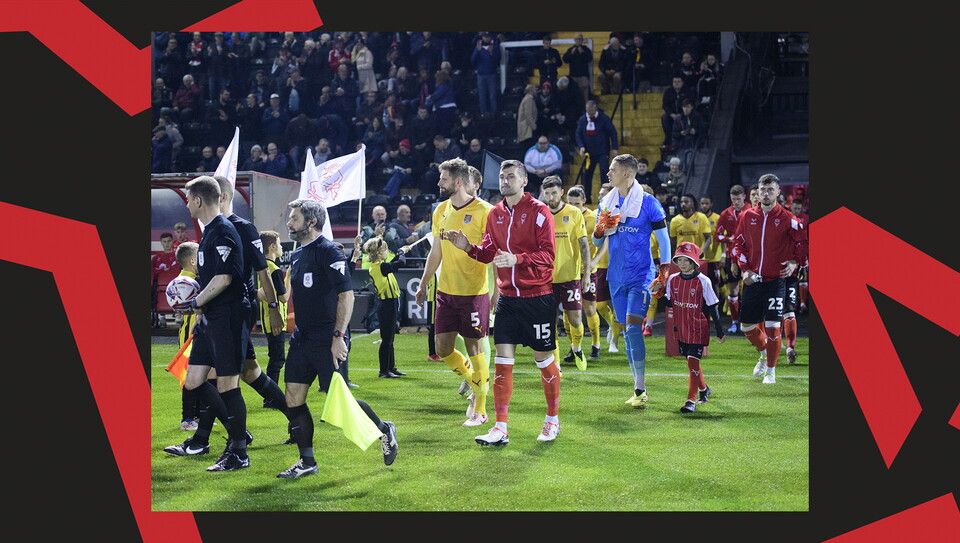 An image from the matchday experience enjoyed at City's home game against Northampton Town